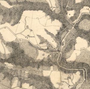 Topographical sketch of the environs of Washington, D.C.  Michler, N. 1871. URL: http://www.loc.gov/item/87693316/